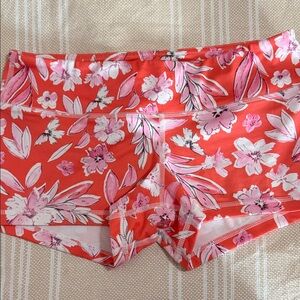 Fleo Coral and Pink Floral Shorts